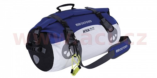 vodotěsný vak Aqua RB-30 Roll Bag, OXFORD (bílý/modrý, objem 30 l)